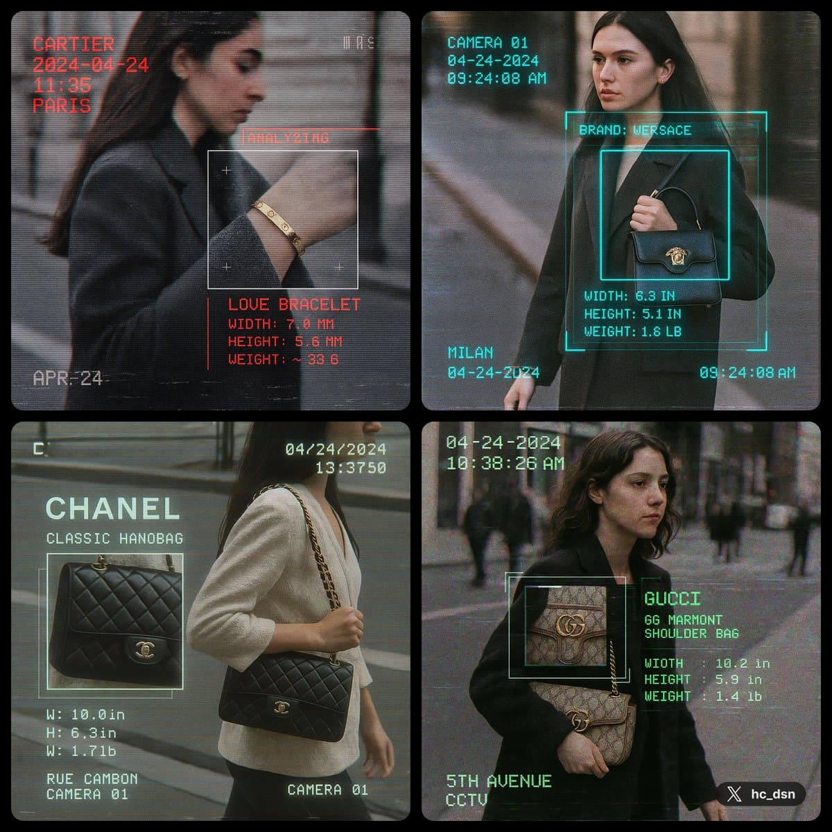 Une vision de la mode au niveau de la surveillance