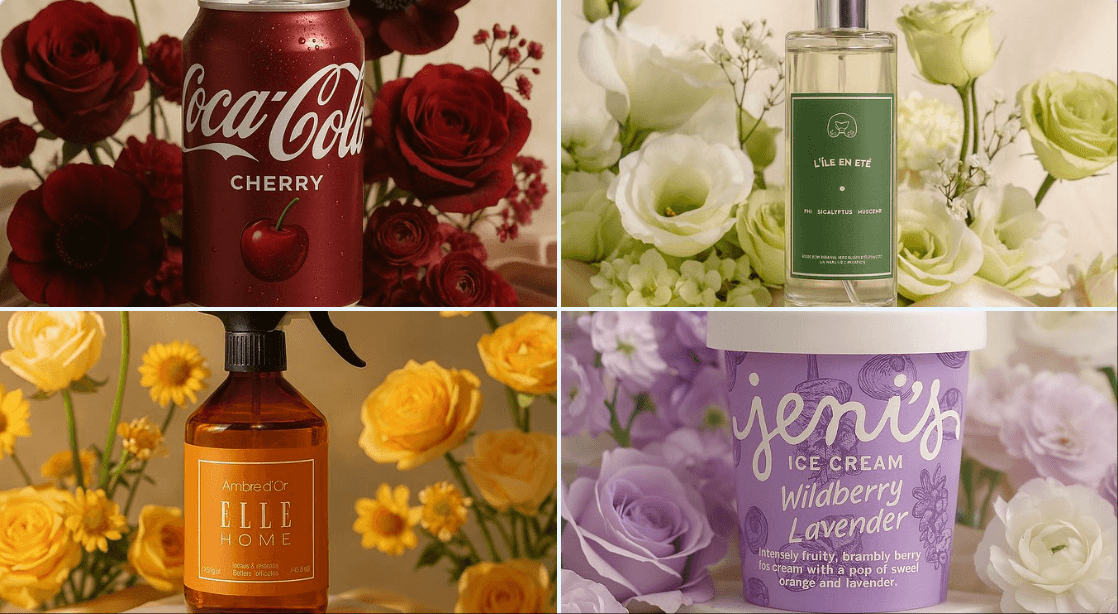 Beautify your products with flowers