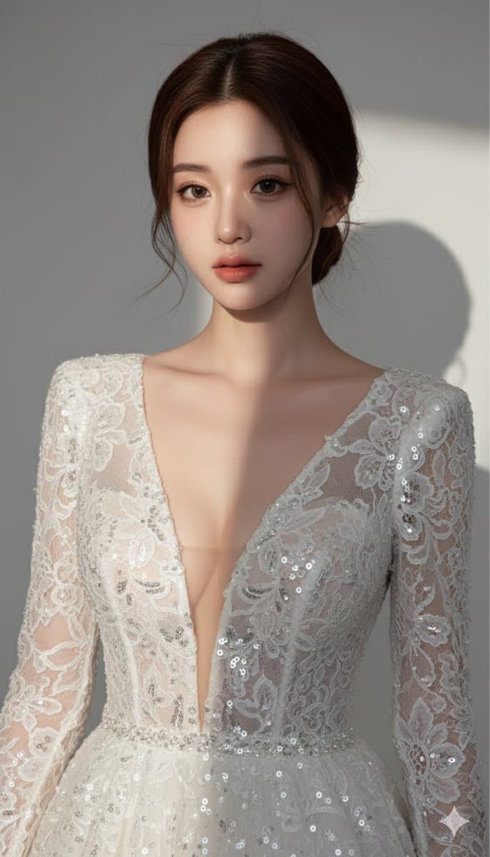 Ultra-detailed, photorealistic portrait of a beautiful woman