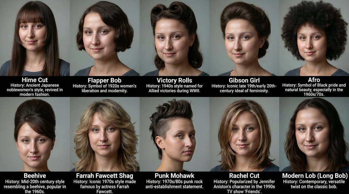 10 Different Hairstyles